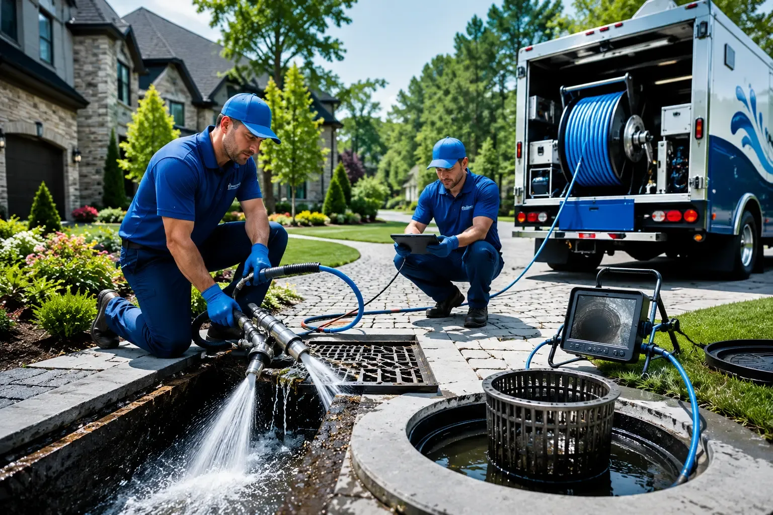 Local outdoor drain cleaning professionals in Bristolville, OH